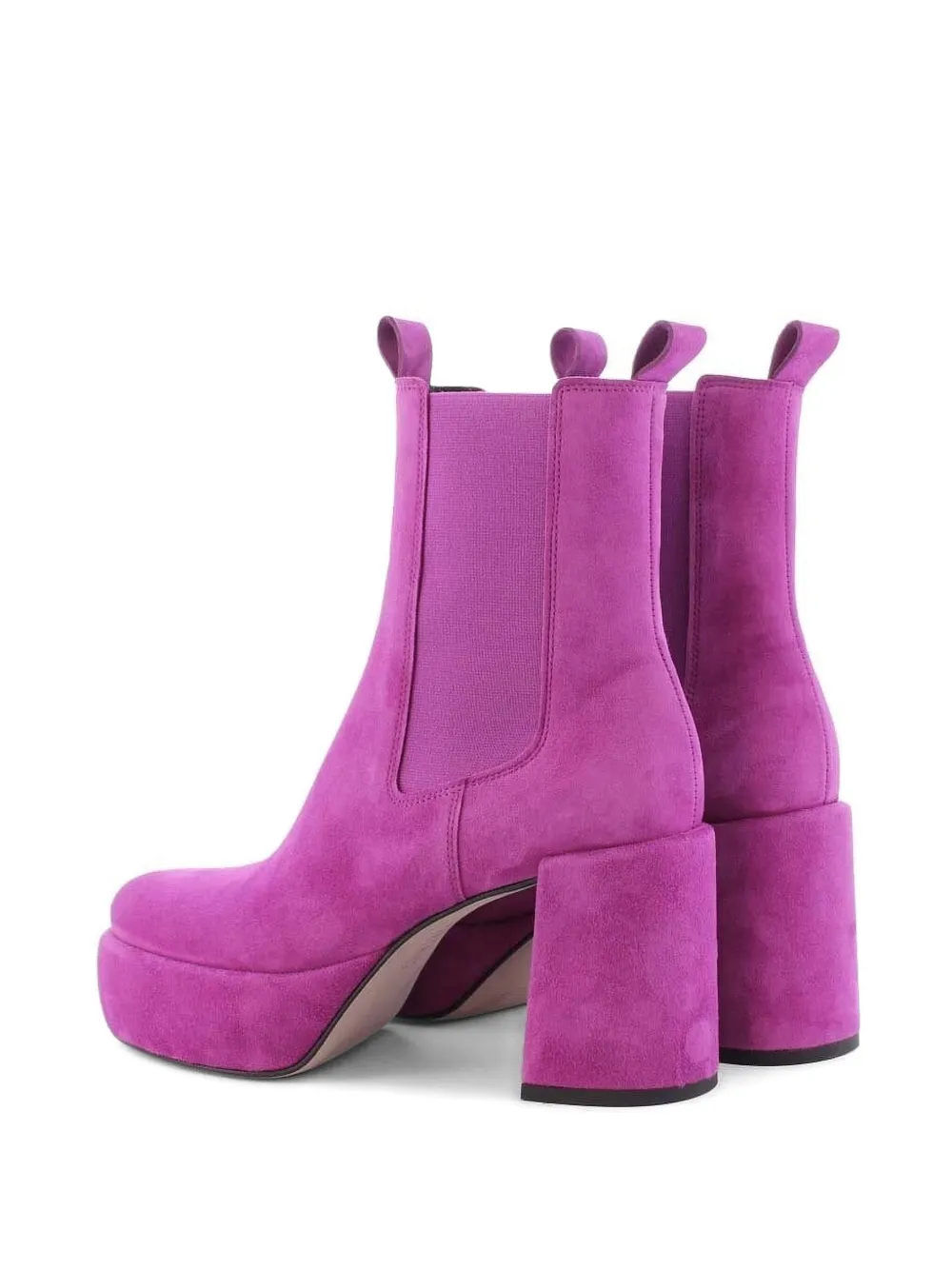 Kennel & Schmenger 90mm platform chelsea boots Pink