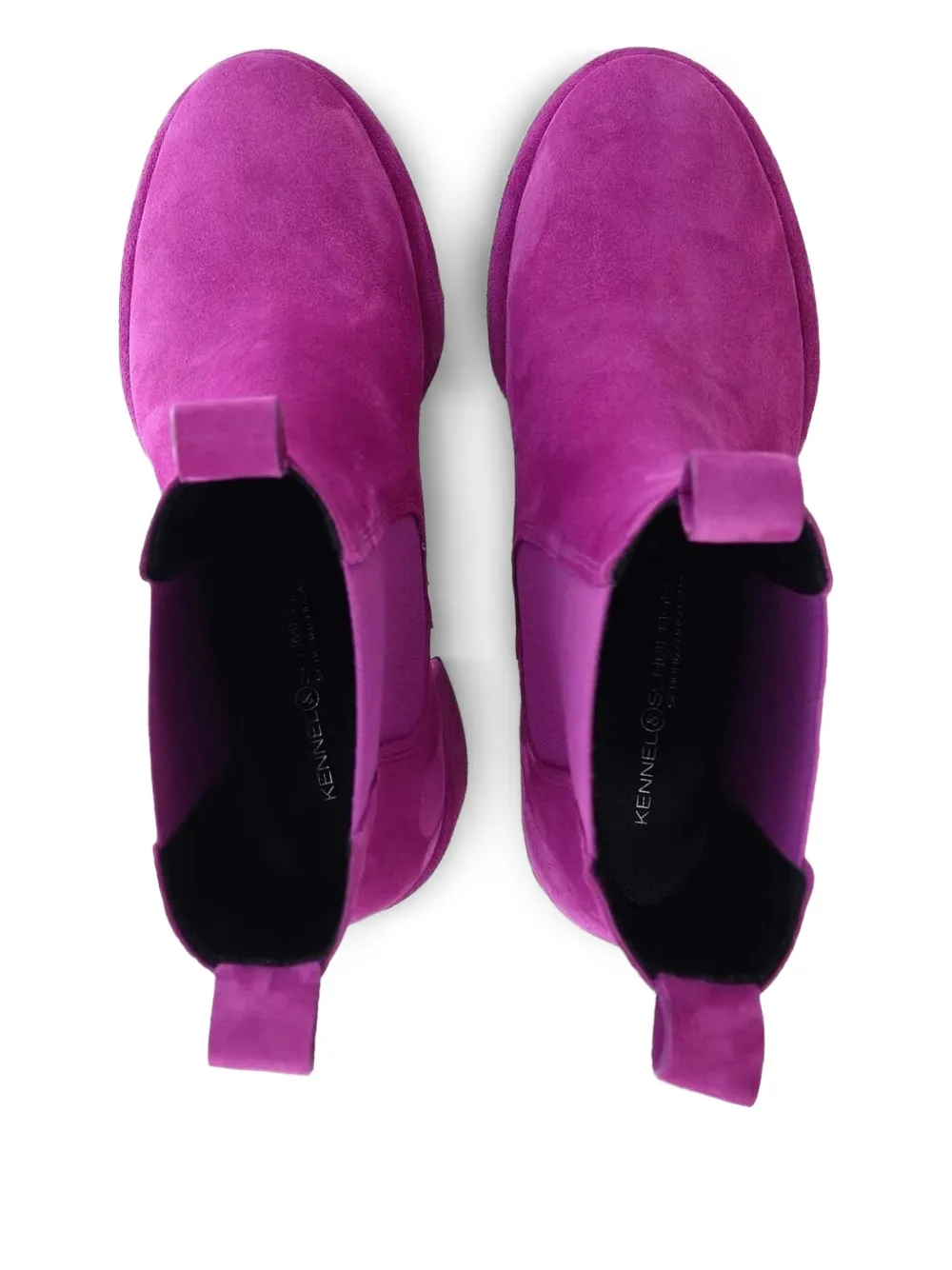 Kennel & Schmenger 90mm platform chelsea boots Pink