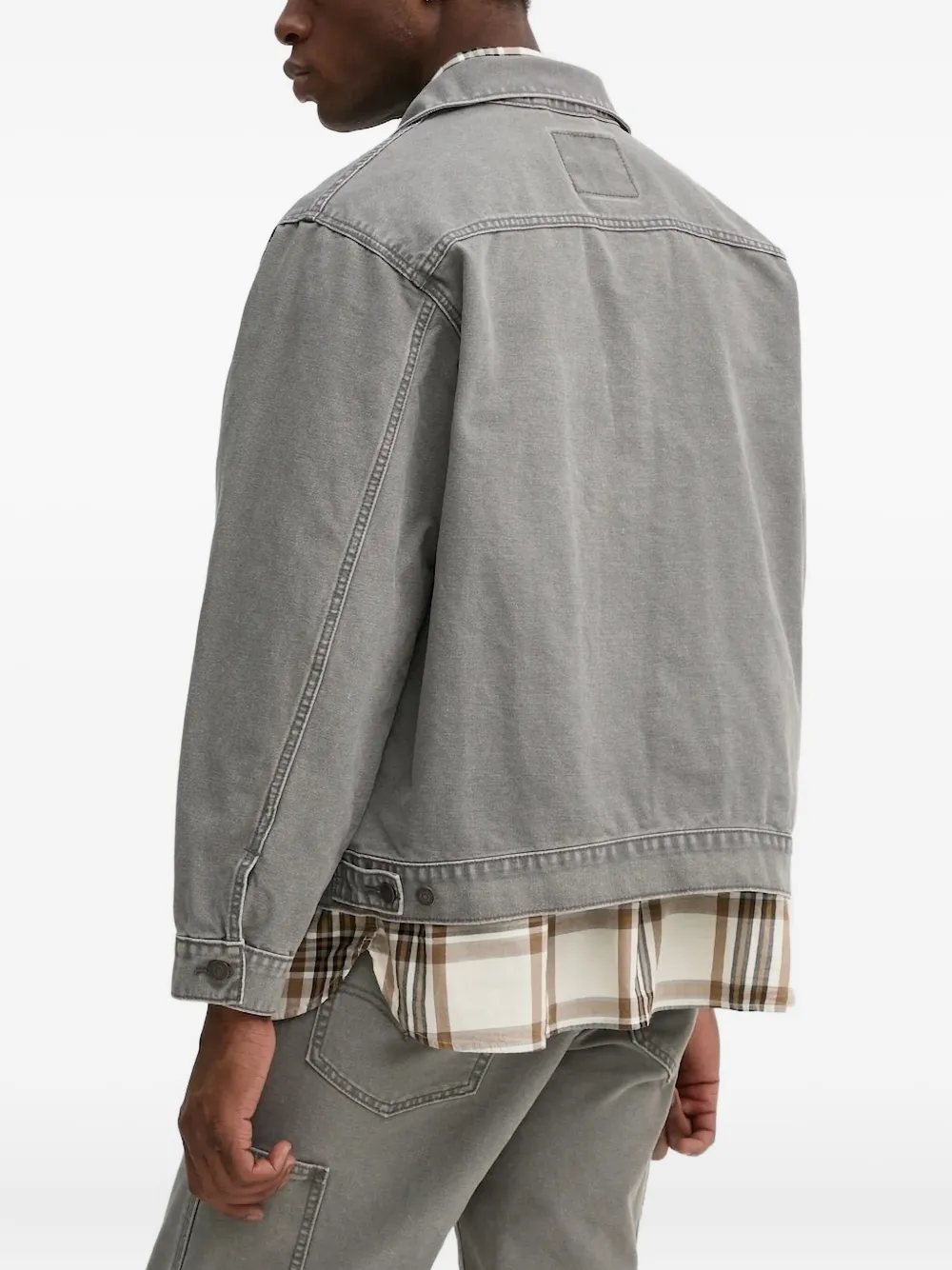 Levi's Denim jack Grijs