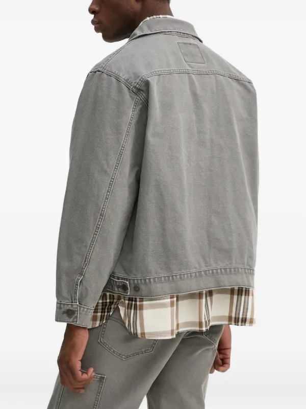 Levi's パッチポケット デニムジャケット | グレー | FARFETCH JP