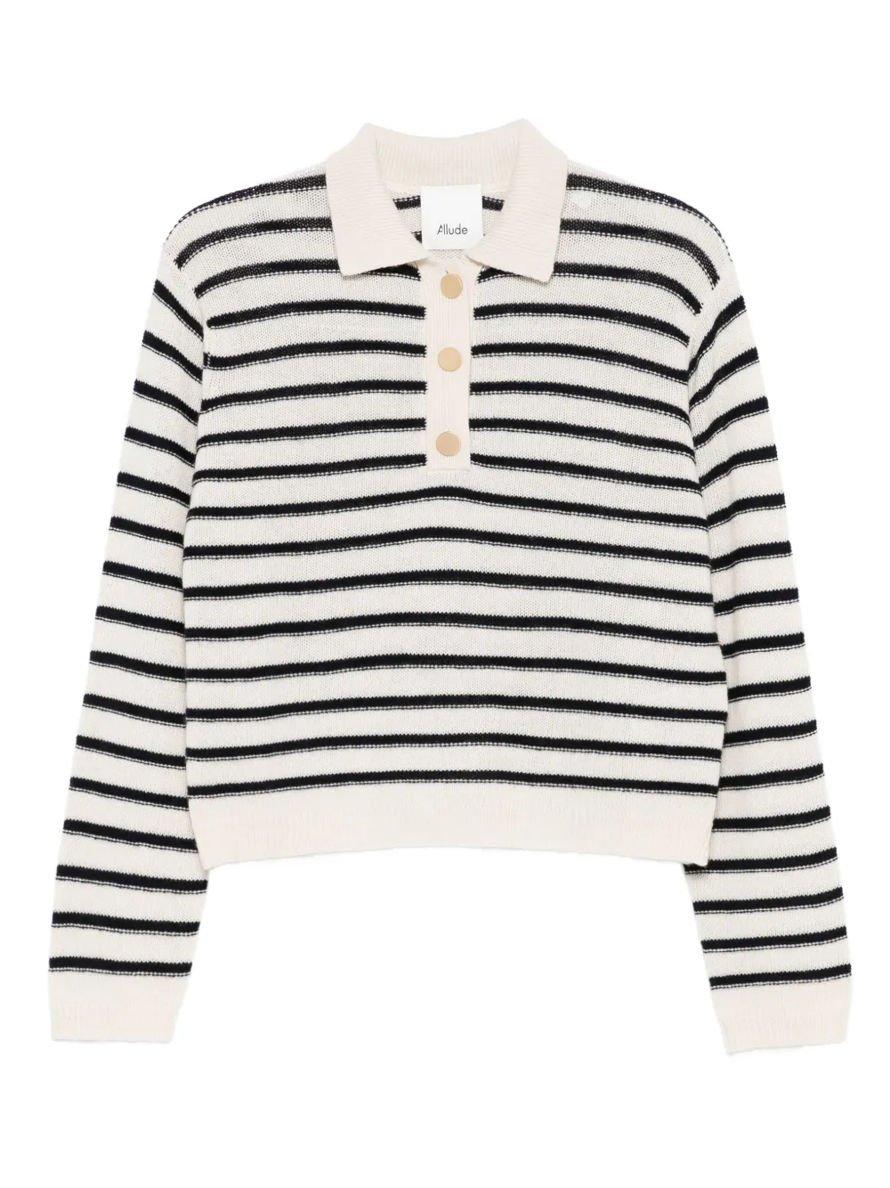 striped polo shirt
