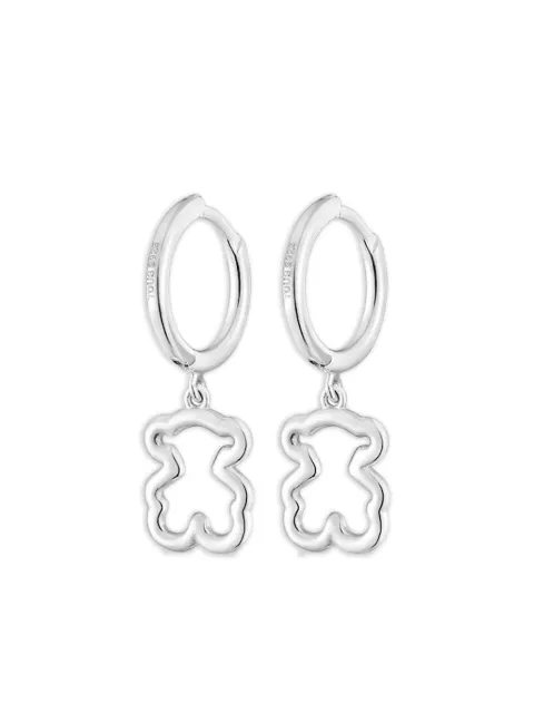 TOUS New Silueta bear hoop earrings