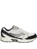 Saucony suede panelled mesh low-top sneakers - White