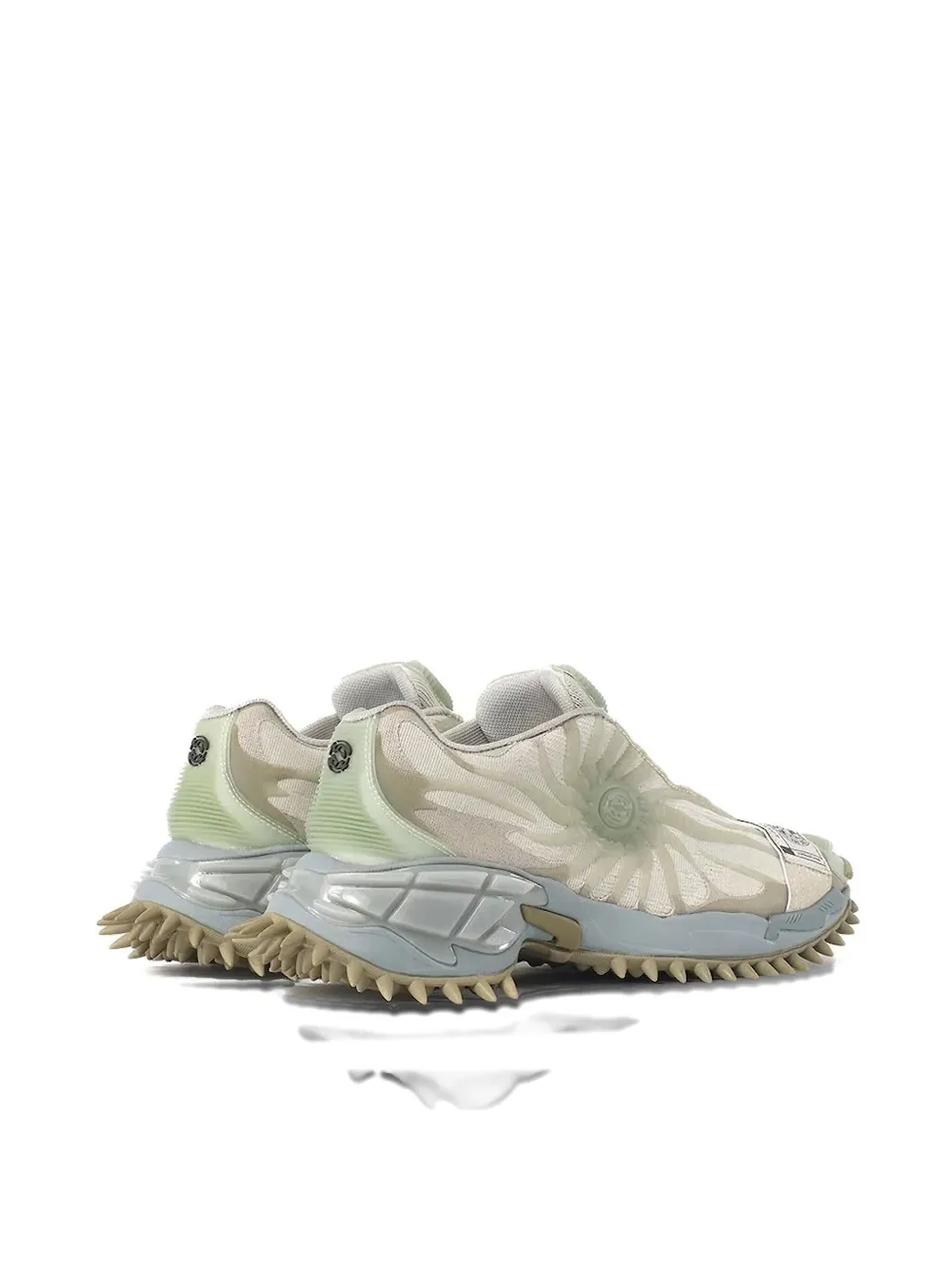 Rombaut Mortal Panelled Sneakers In Neutral