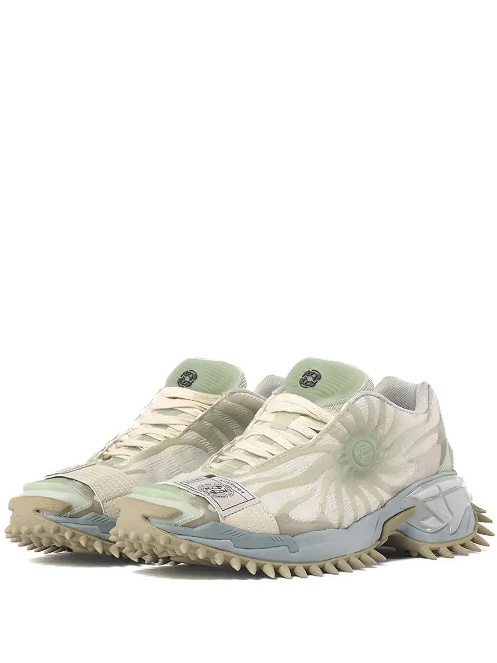 Rombaut Mortal panelled sneakers Neutrals