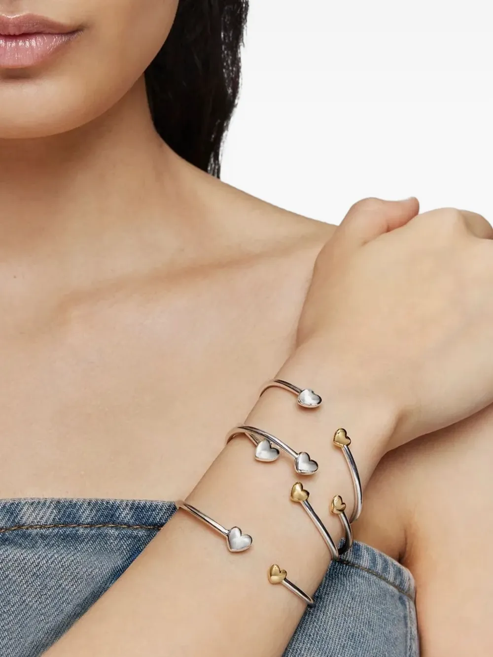 TOUS Armband verfraaid met hart - Zilver