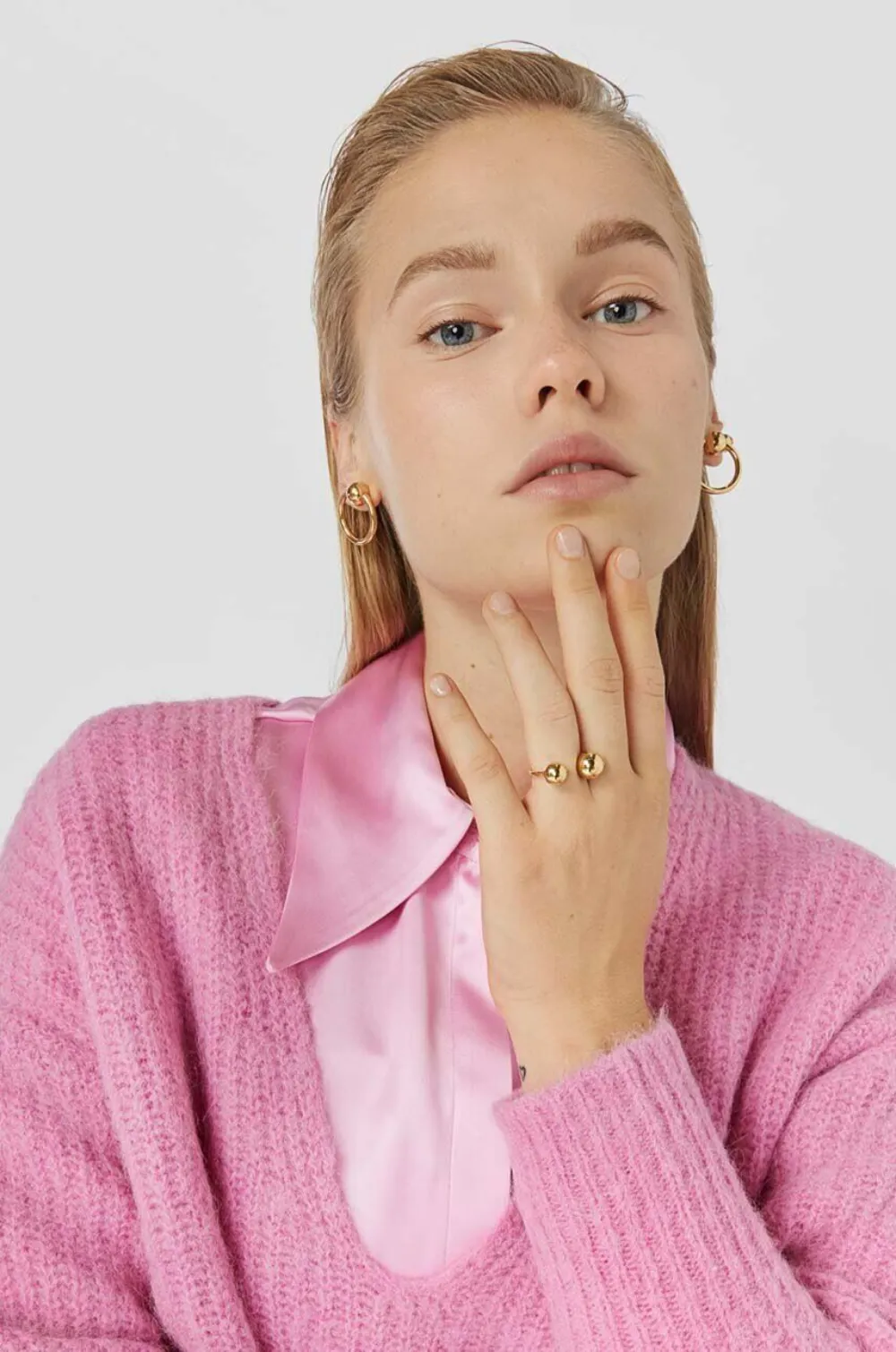 TOUS sphere-embellished ring - Geel
