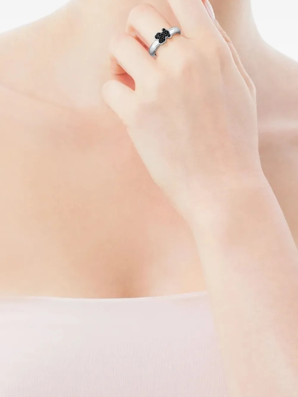 TOUS Gen ring verfraaid met logo - Zilver