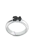 TOUS Gen embellished logo ring - Silver