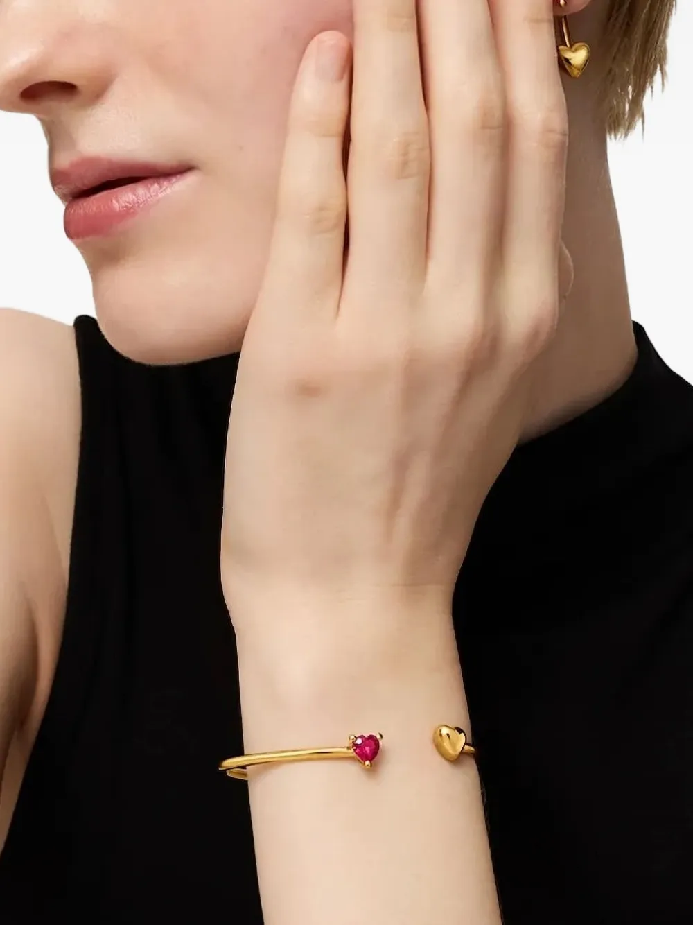 TOUS heart-embellished bracelet - Goud