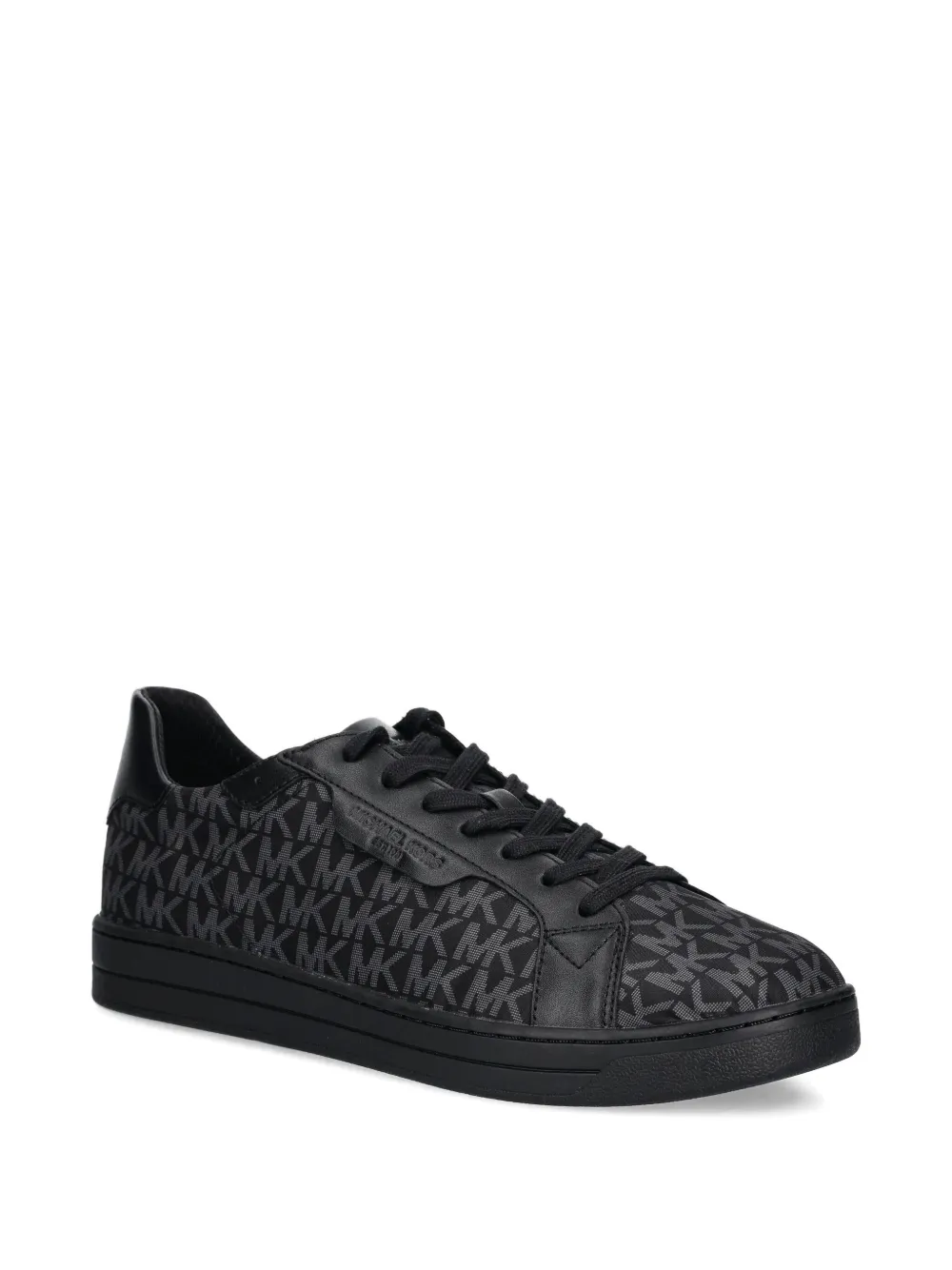 Michael Kors Keating monogram-logo sneakers Black