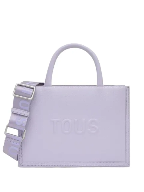 TOUS medium Brenda logo-embossed tote bag