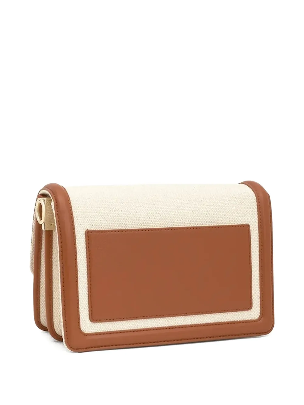 TOUS Audree schoudertas met leren afwerking Beige