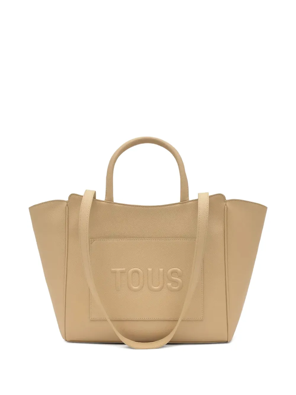 Brenda embossed-logo tote bag