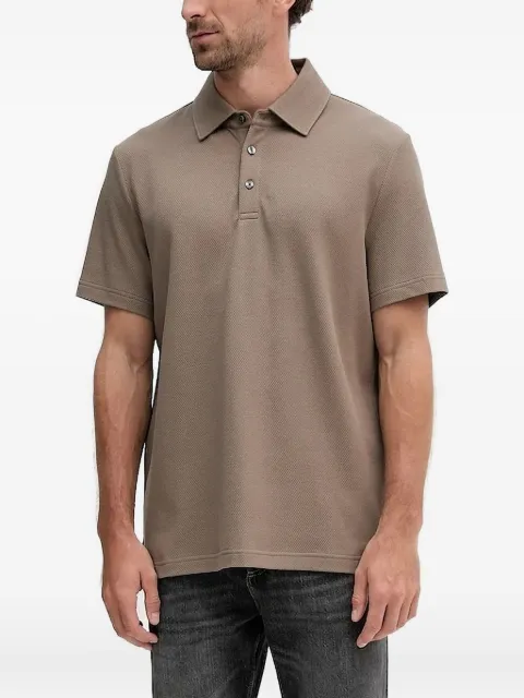 Michael Kors playera tipo polo texturizada