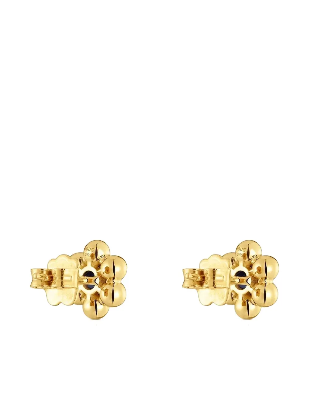Tous Sugar Party Flower-embellished Stud Earrings In Gold