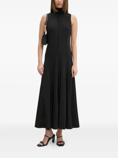 Sandro Ferrone high-neck flared dress