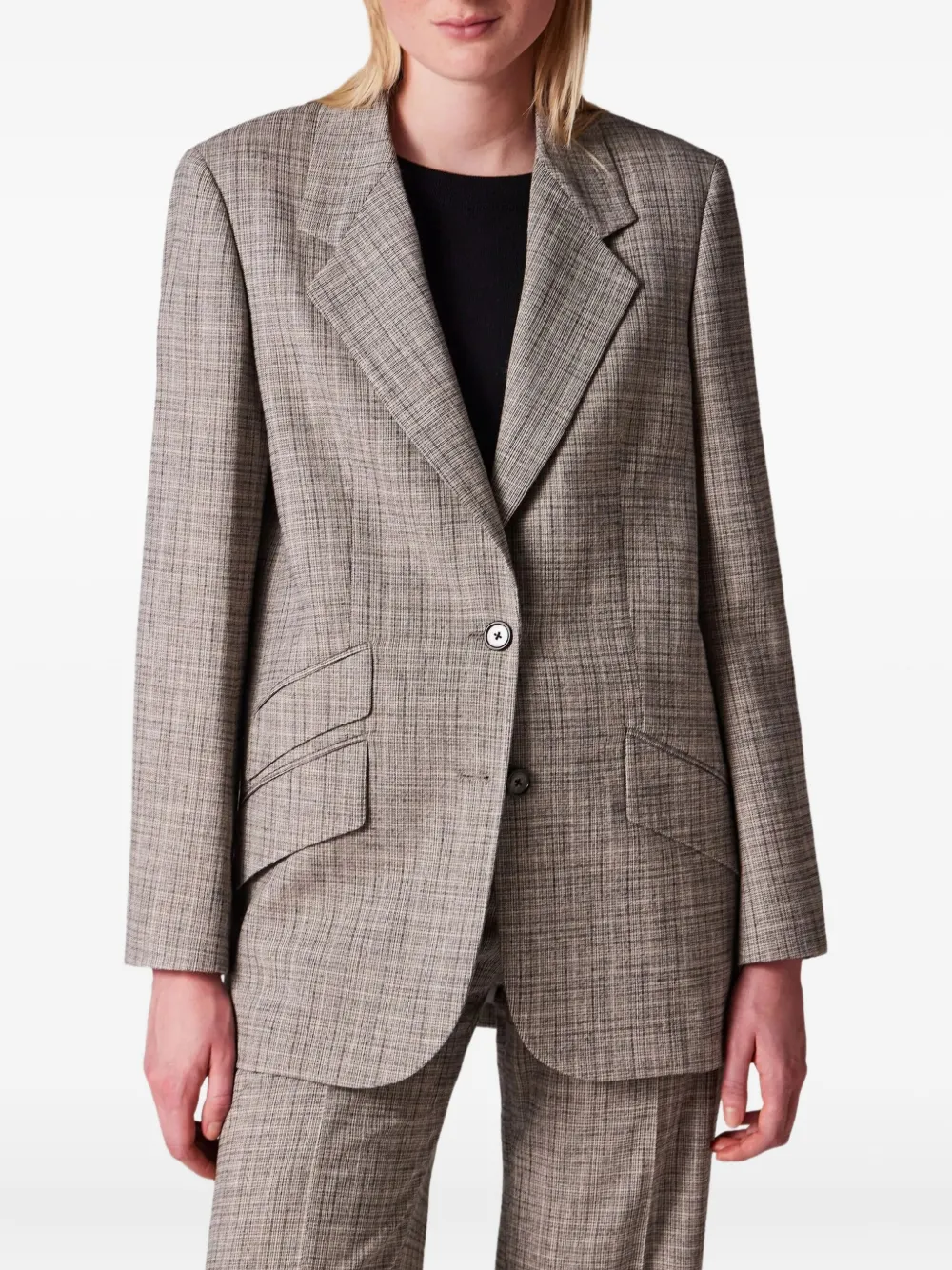  Ps Paul Smith Single-breasted Blazer - Grey 