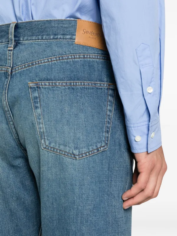 Saint Laurent straight-leg Jeans | Blue | FARFETCH