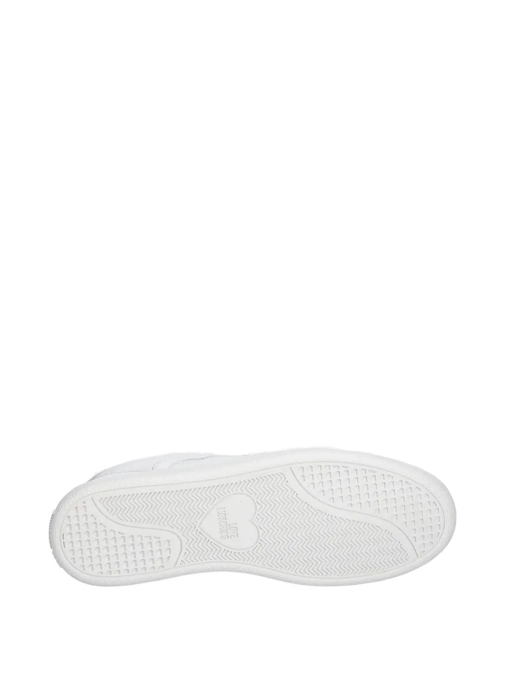 Love Moschino lace-up sneakers White