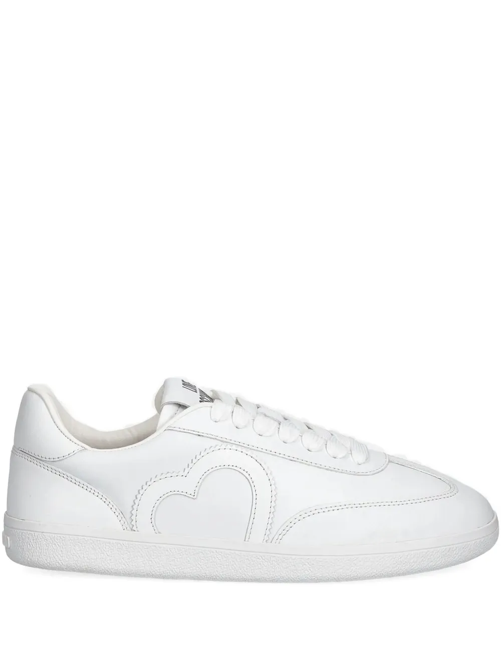 Love Moschino lace-up sneakers White