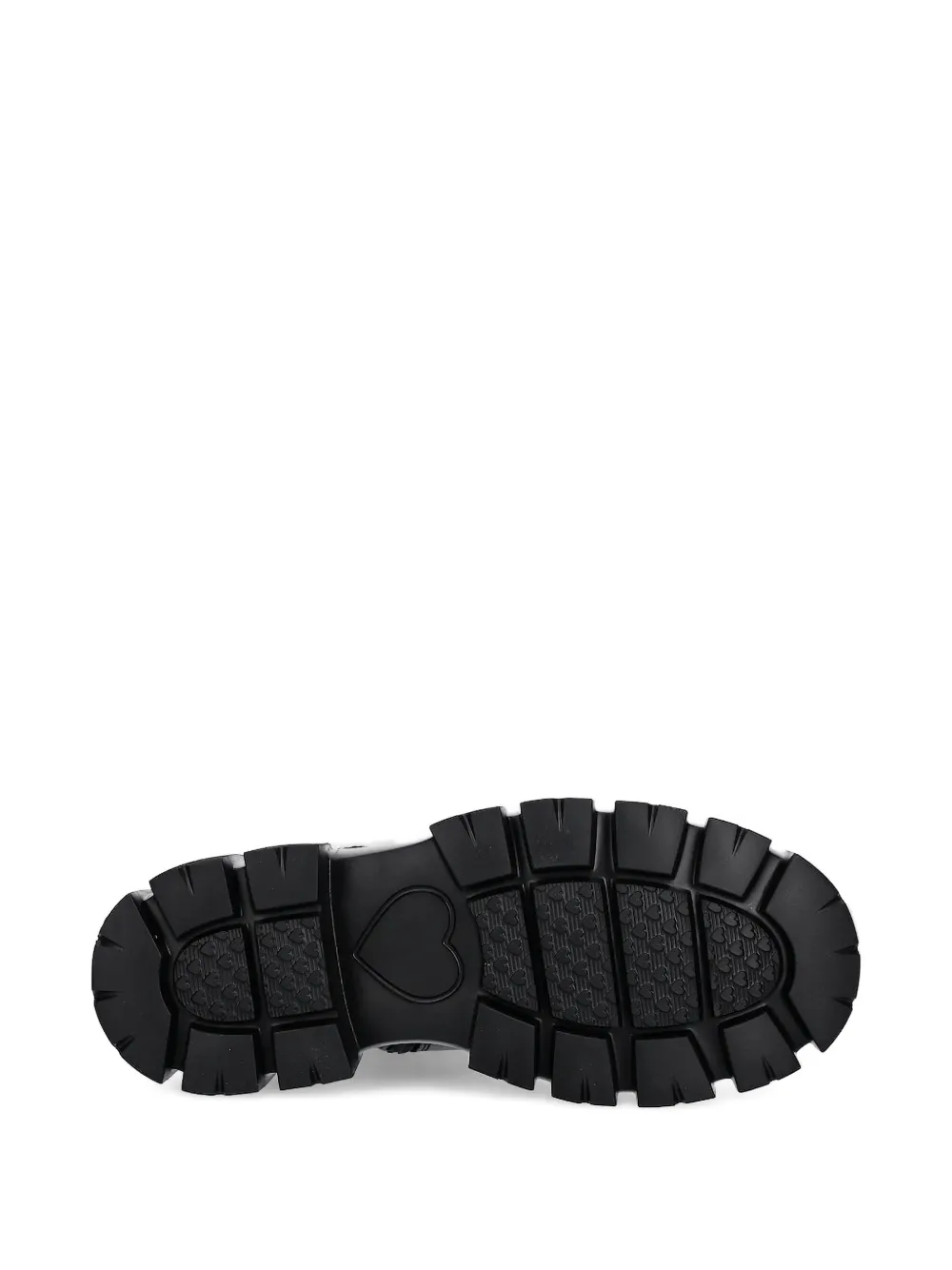 Love Moschino buckle-detail platform boots Black