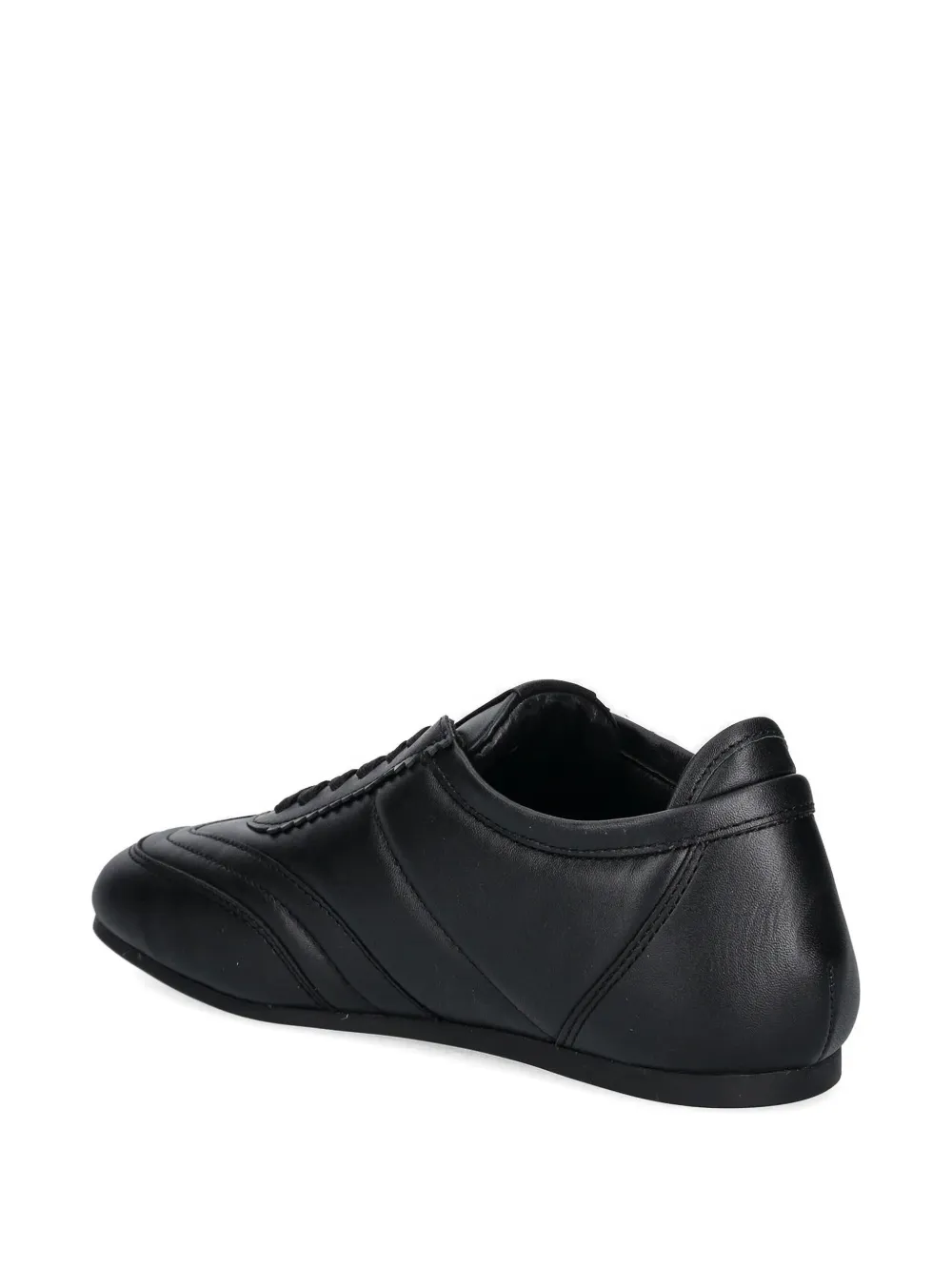 Love Moschino lace-up sneakers Black