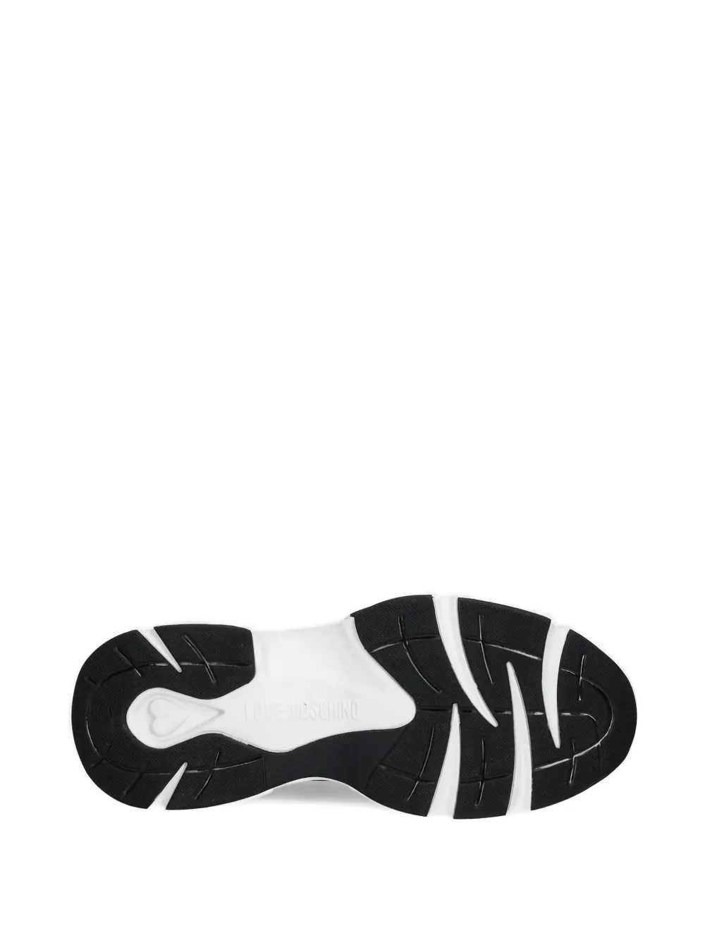 Love Moschino logo sneakers Black