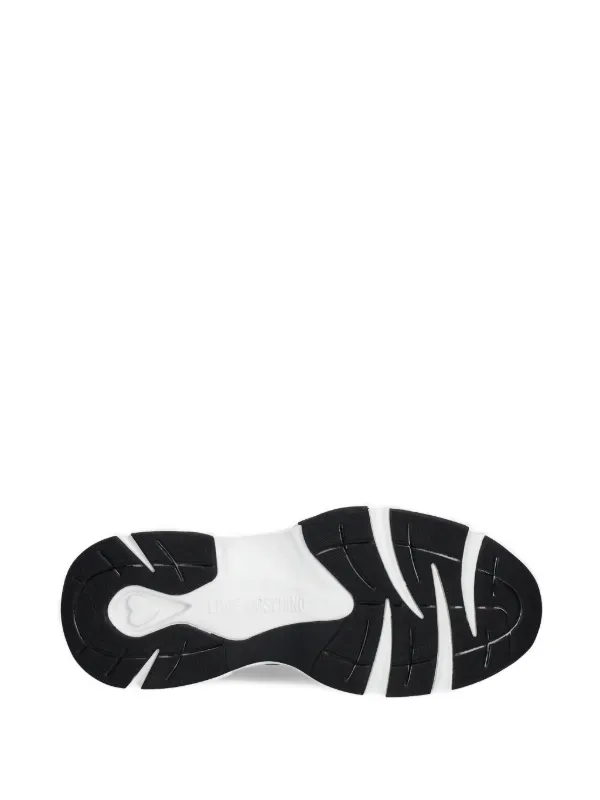 Love Moschino Logo Sneakers | Black | FARFETCH