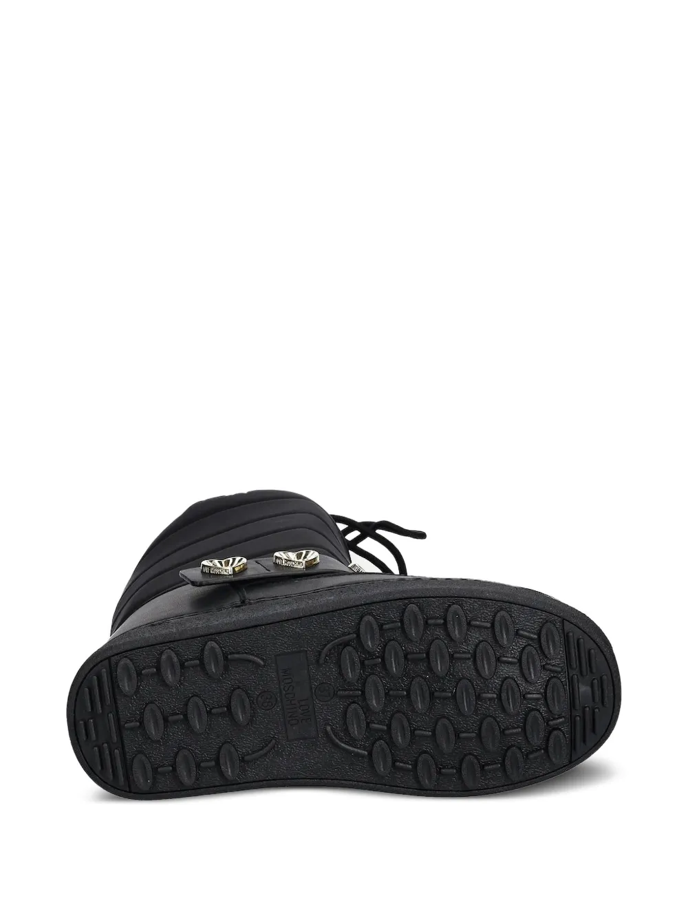 Love Moschino Gewatteerde laarzen Zwart