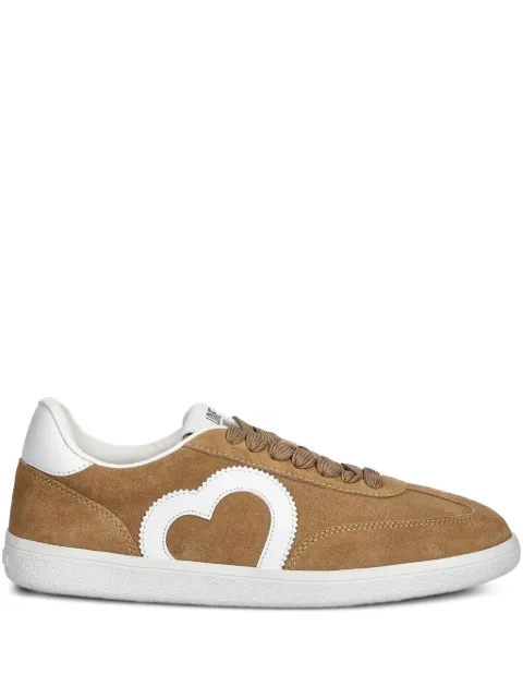 Love Moschino heart suede sneakers