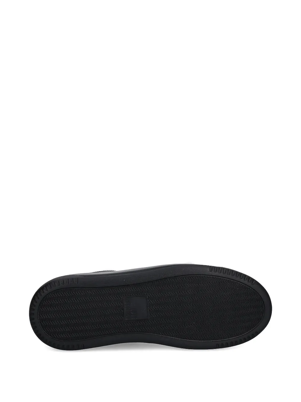 Love Moschino embellished lace-up sneakers Black
