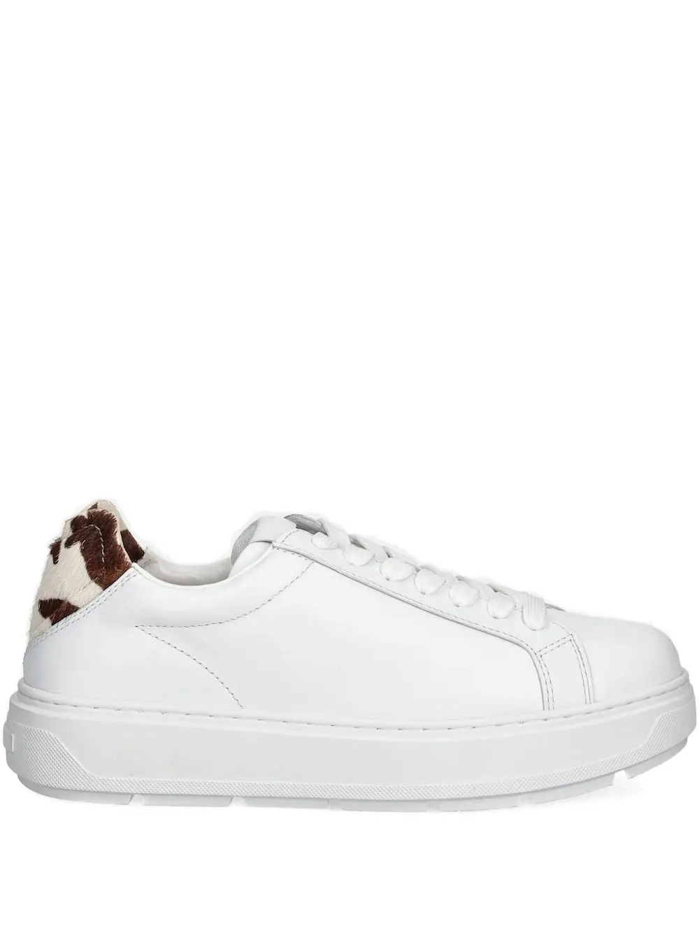 Love Moschino lace-up sneakers White
