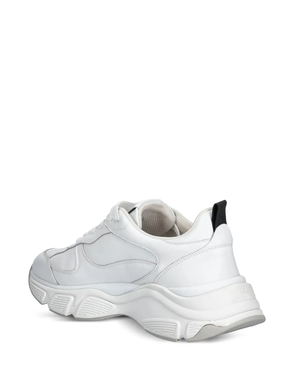 Love Moschino Sneakers met logo - Wit