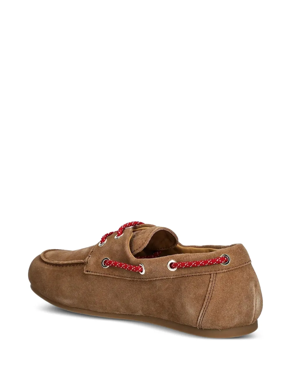 Love Moschino suede loafers Brown