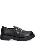 Love Moschino buckle loafers - Black