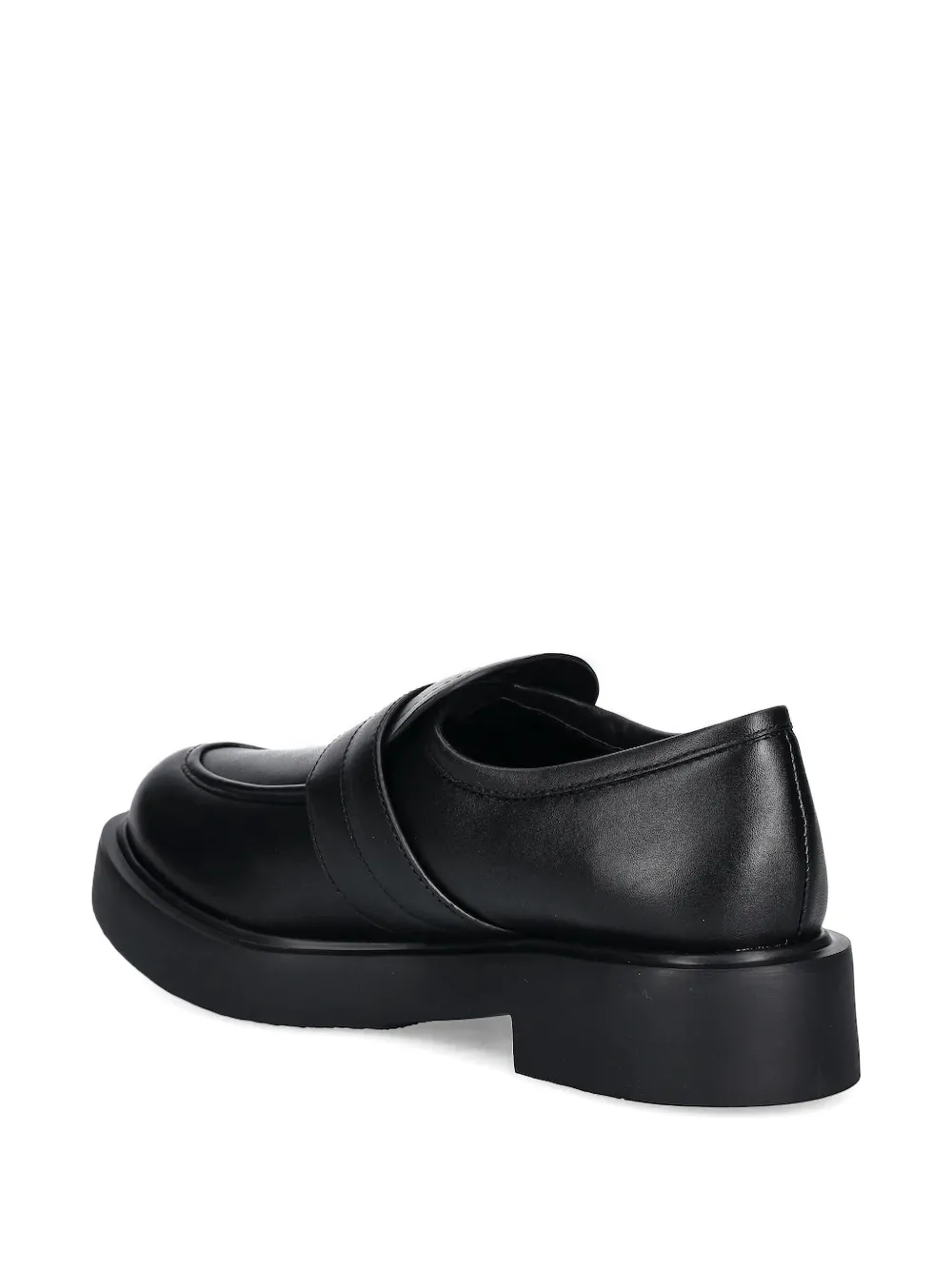 Love Moschino Loafers met gesp Zwart