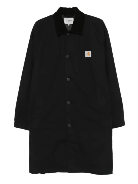Carhartt WIP Webster button-fastening logo-patch coat