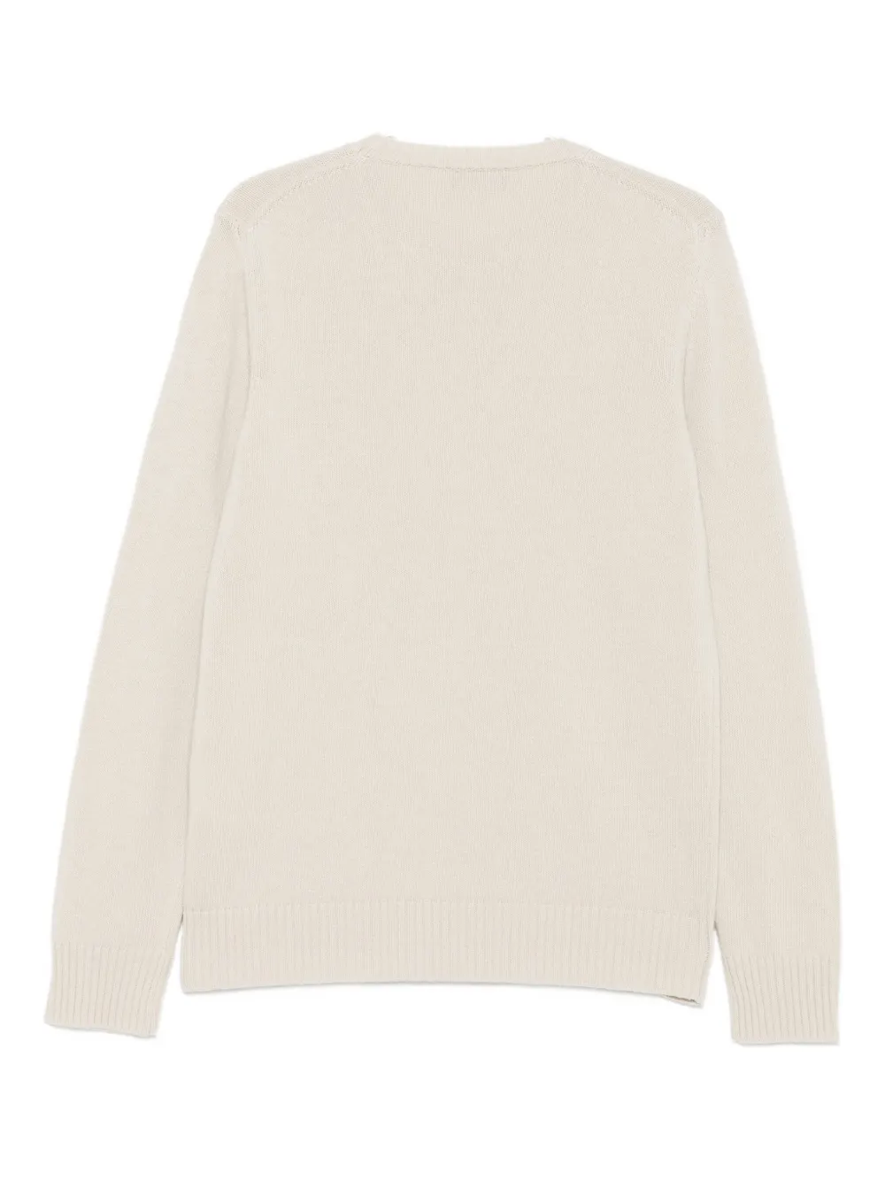 Roberto Collina Trui met ronde hals - Beige