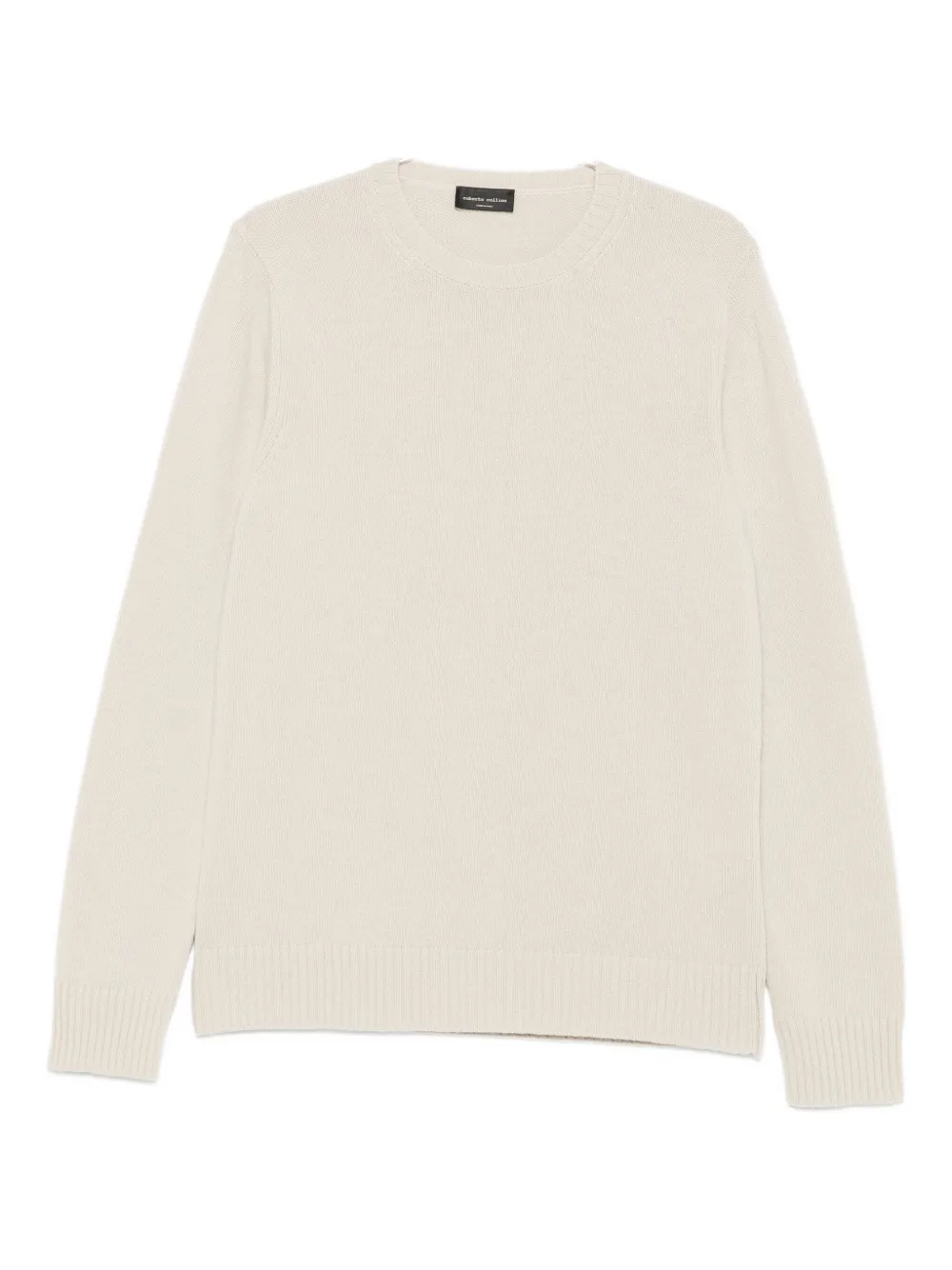Roberto Collina Crew-neck Sweater In Neutral
