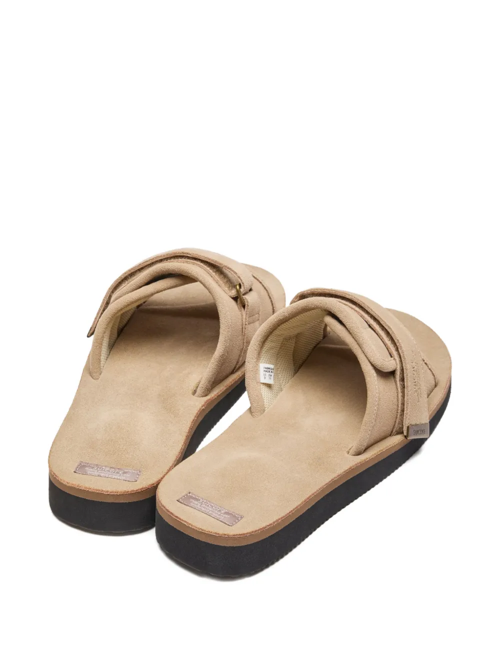 Suicoke suede strap sandals Neutrals