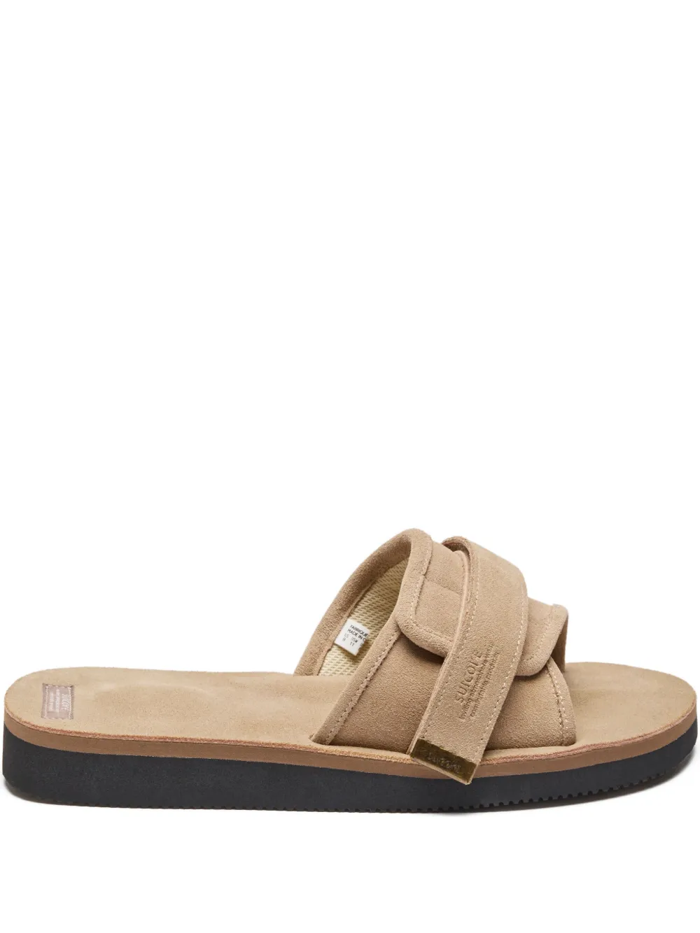 Suicoke suede strap sandals Neutrals