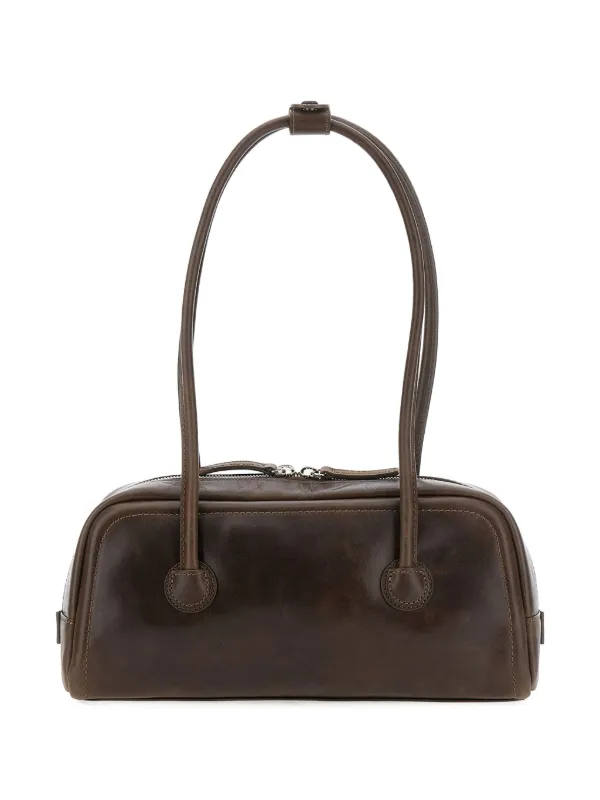 Marge Sherwood Soft pull-up Leather Shoulder Bag | Brown | FARFETCH