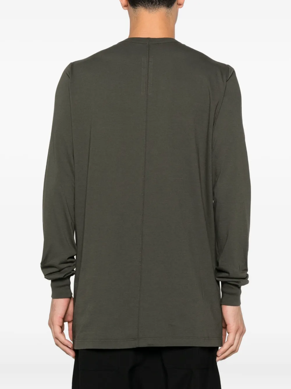 Rick Owens T-shirt met ronde hals Groen