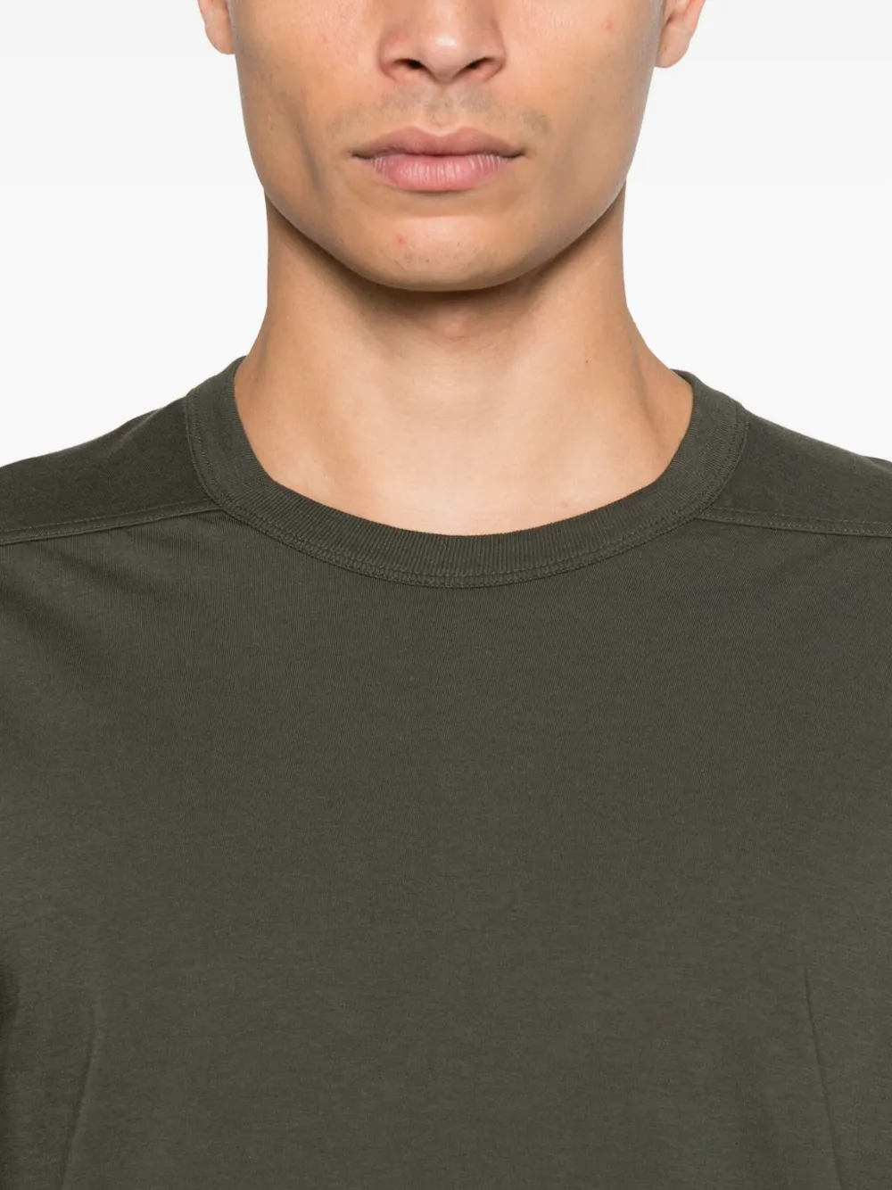 Rick Owens T-shirt met ronde hals Groen