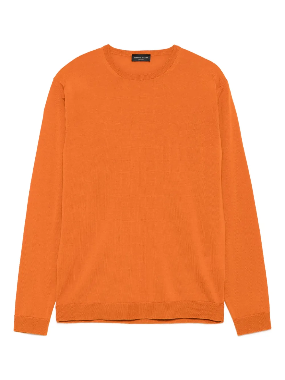 merino-wool crew-neck sweater