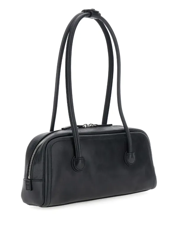 ☆MARGE SHERWOOD☆ ZIPPER SMALLwashed black twotone brushed marge-sherwood-black-zipper-