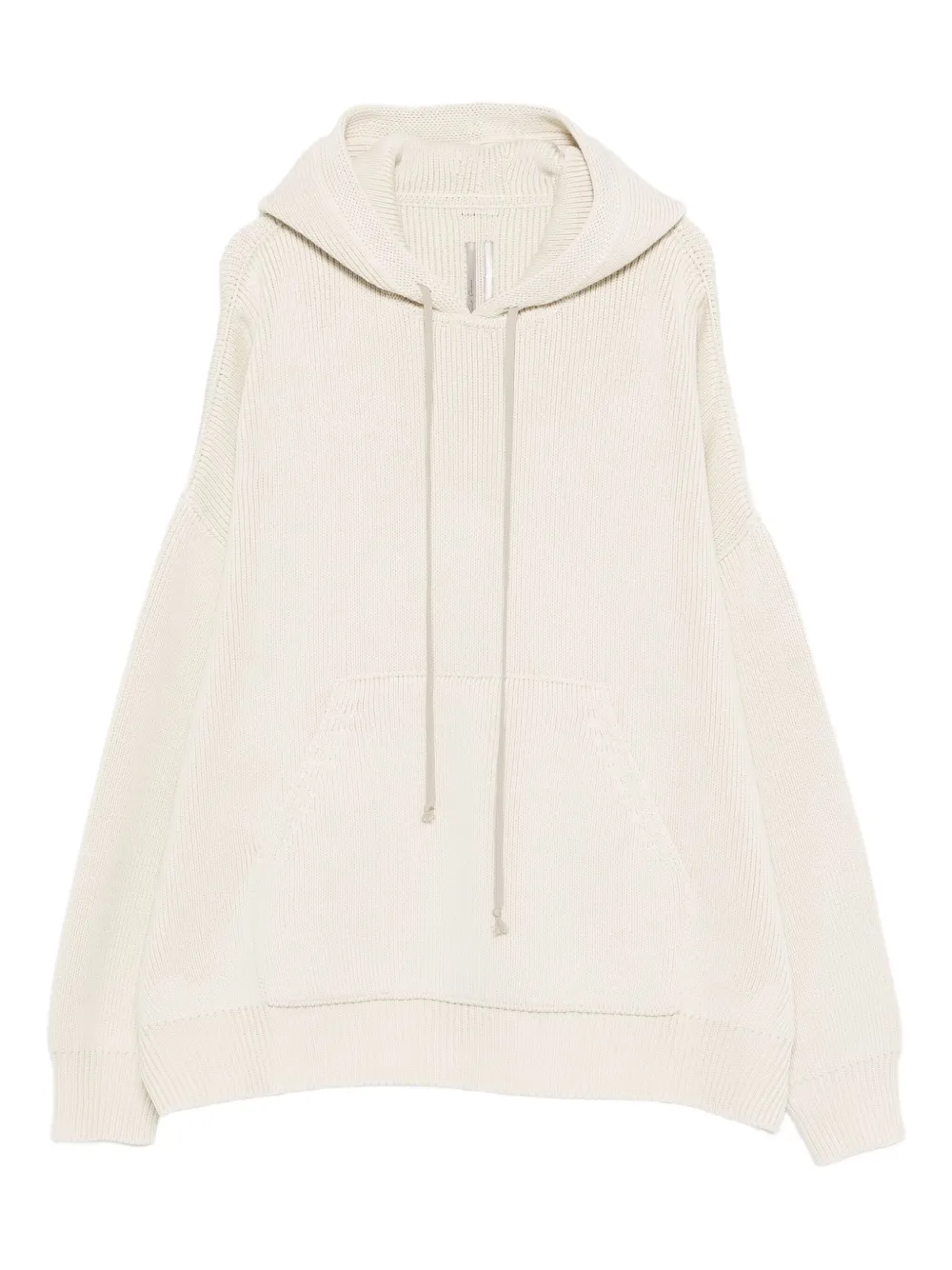 Rick Owens Hun hoodie met zak Beige