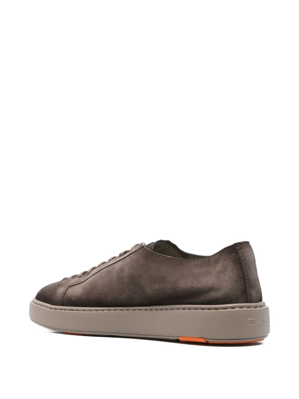 Santoni lace-up sneakers Brown
