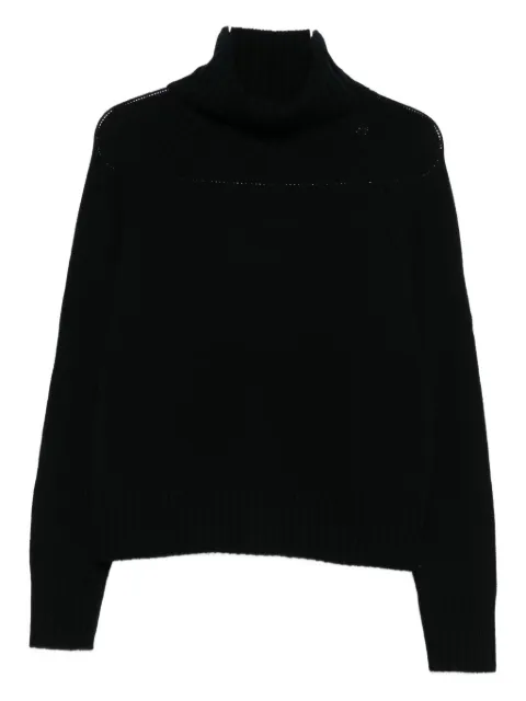 Allude high-neck sweater